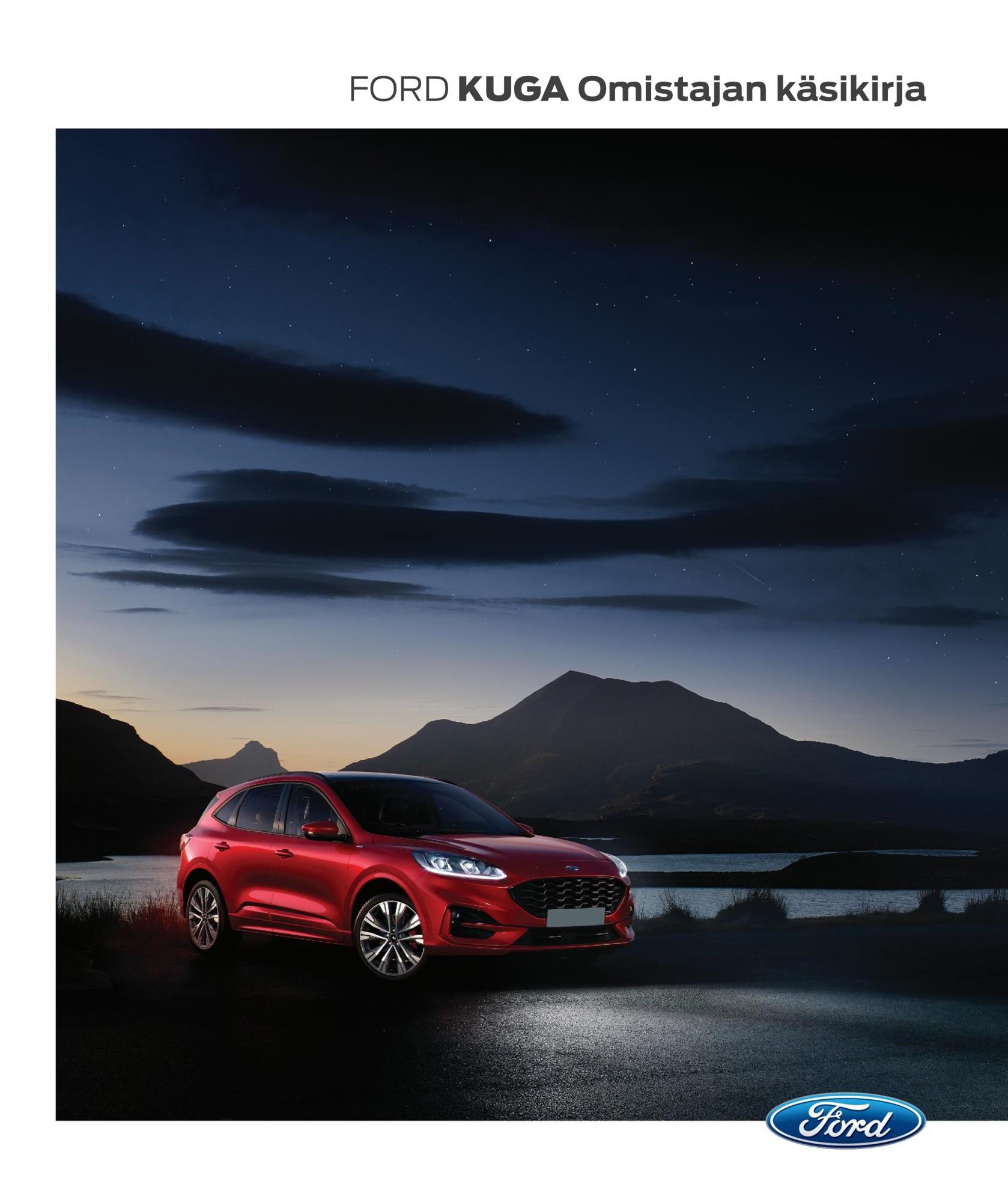 Manual del conductor Ford Kuga CG3851fi 12/2020 - finlandés