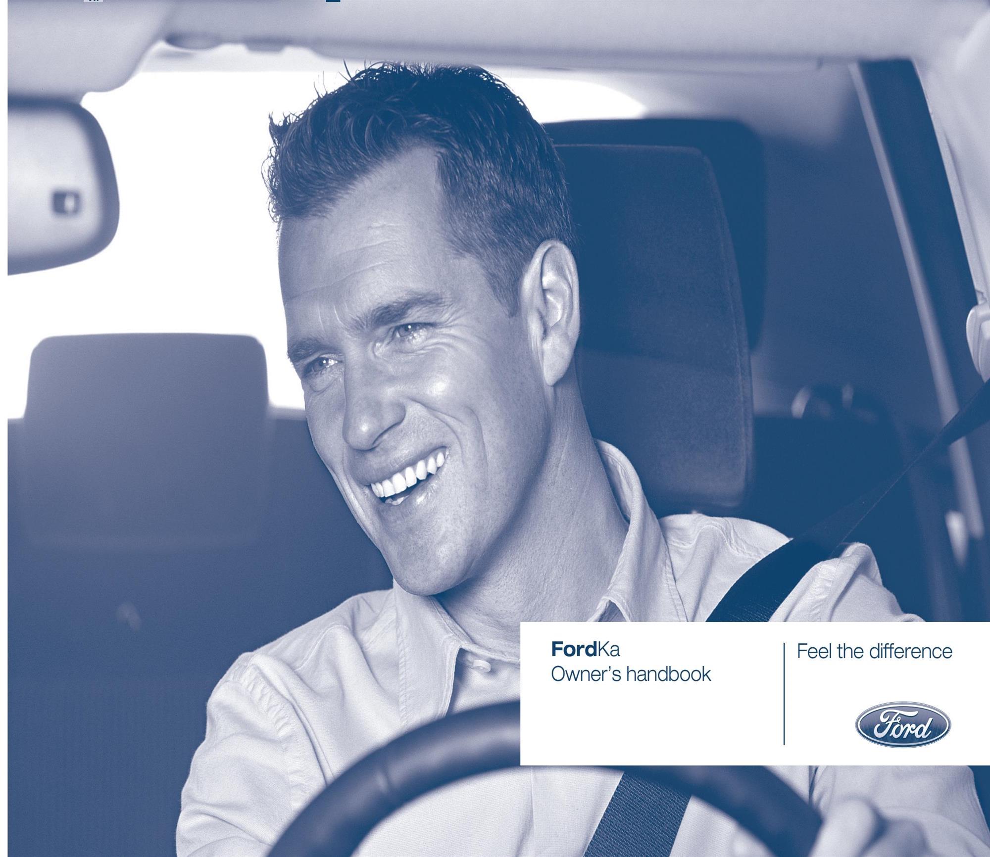 Manual del conductor Ford Ka CG3549en 11/2010 - inglés (Europa)