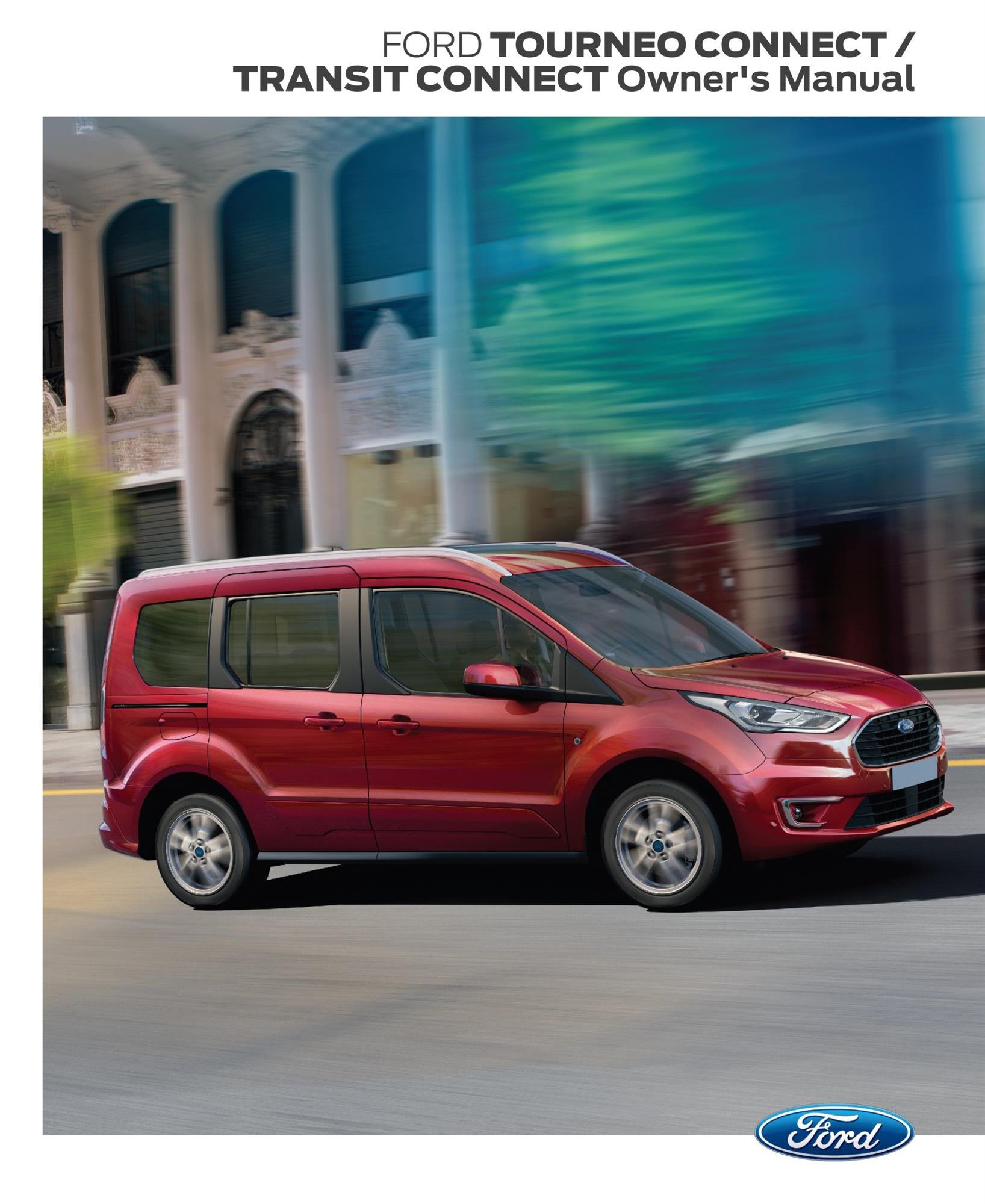 Manual del conductor Ford Transit Connect CG3750en 01/2021 - inglés (Europa)