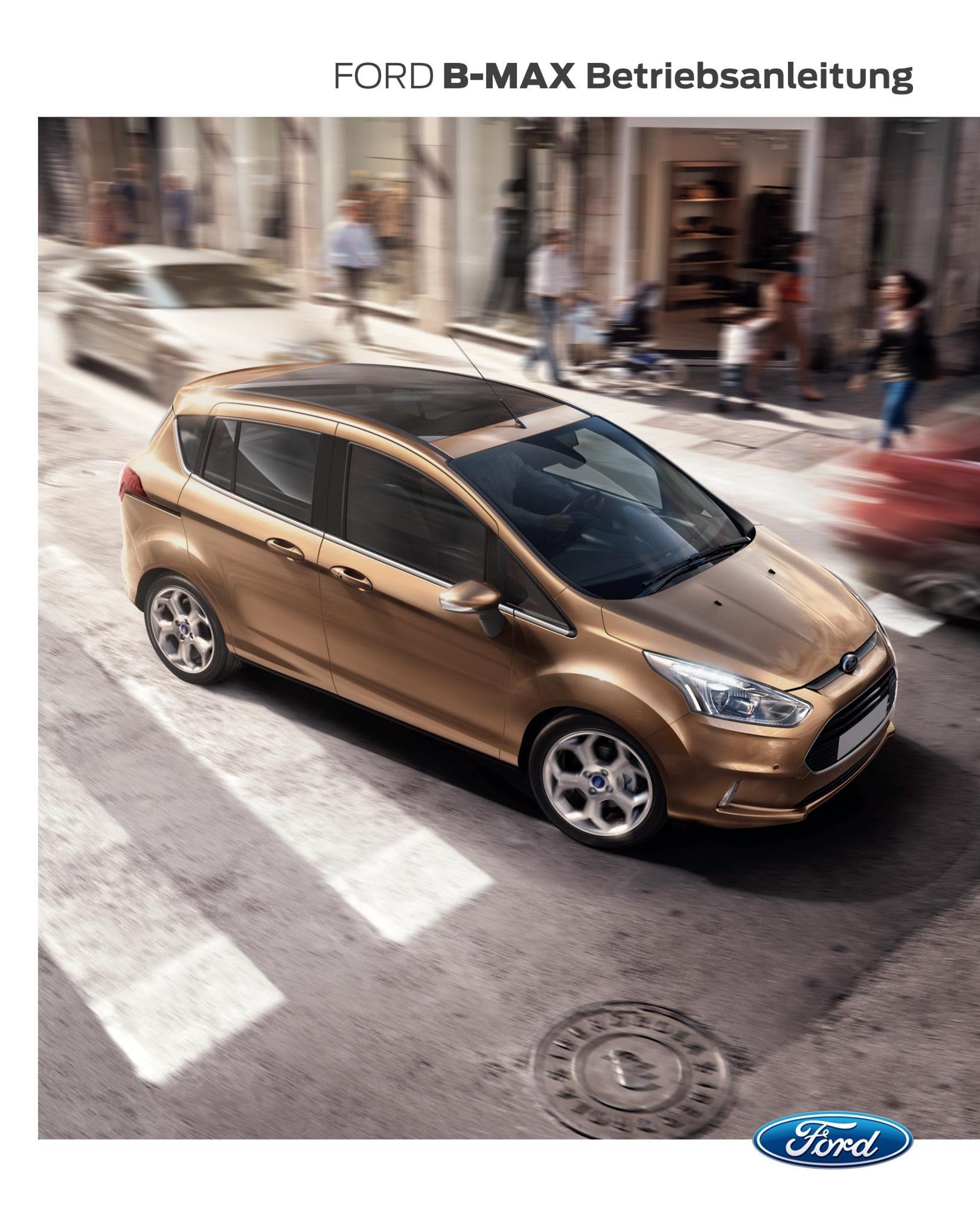 Betriebsanleitung Ford B-MAX CG3573de 03/2015 - Deutsch