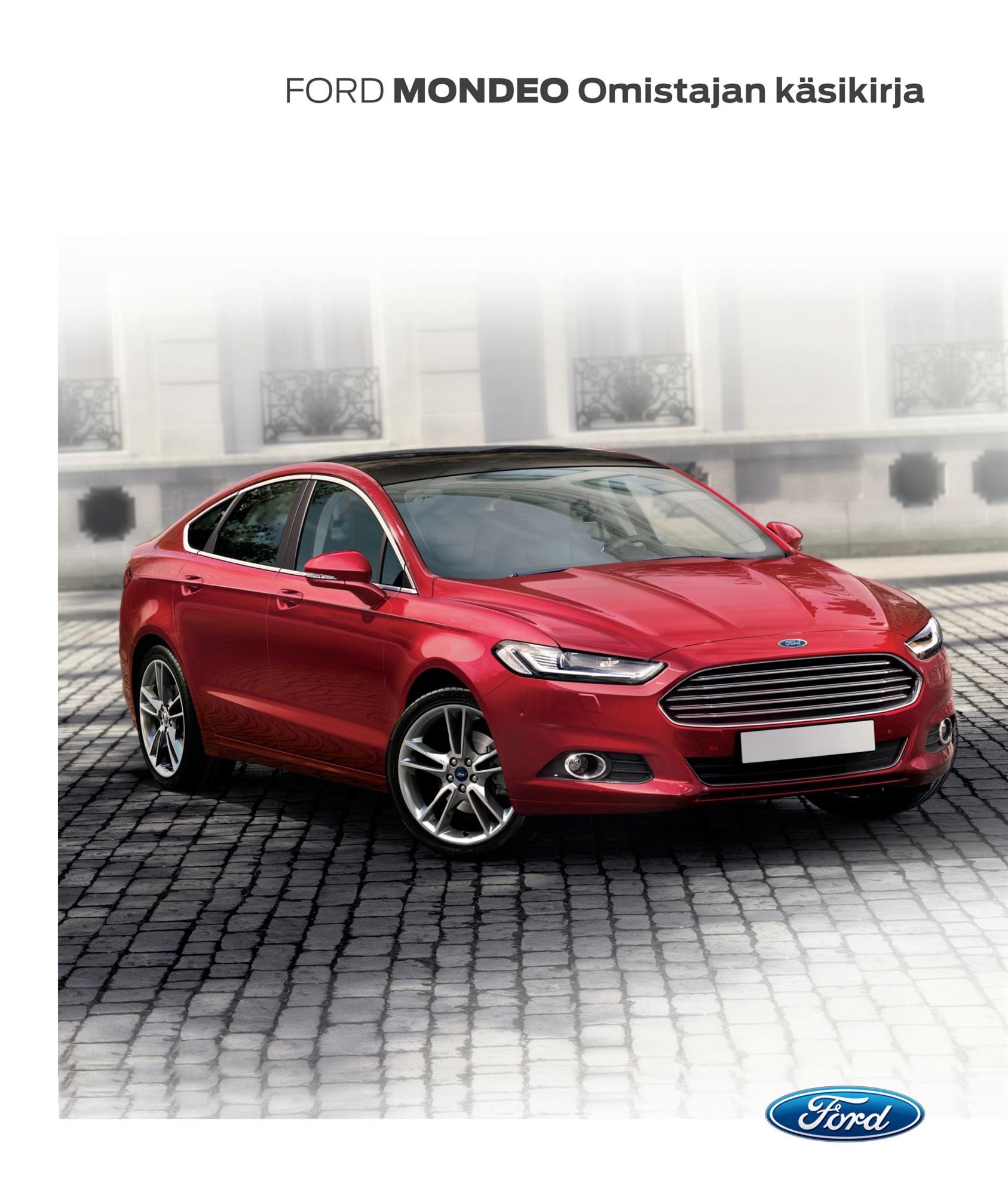 Manual del conductor Ford Mondeo CG3736fi 06/2017 - finlandés