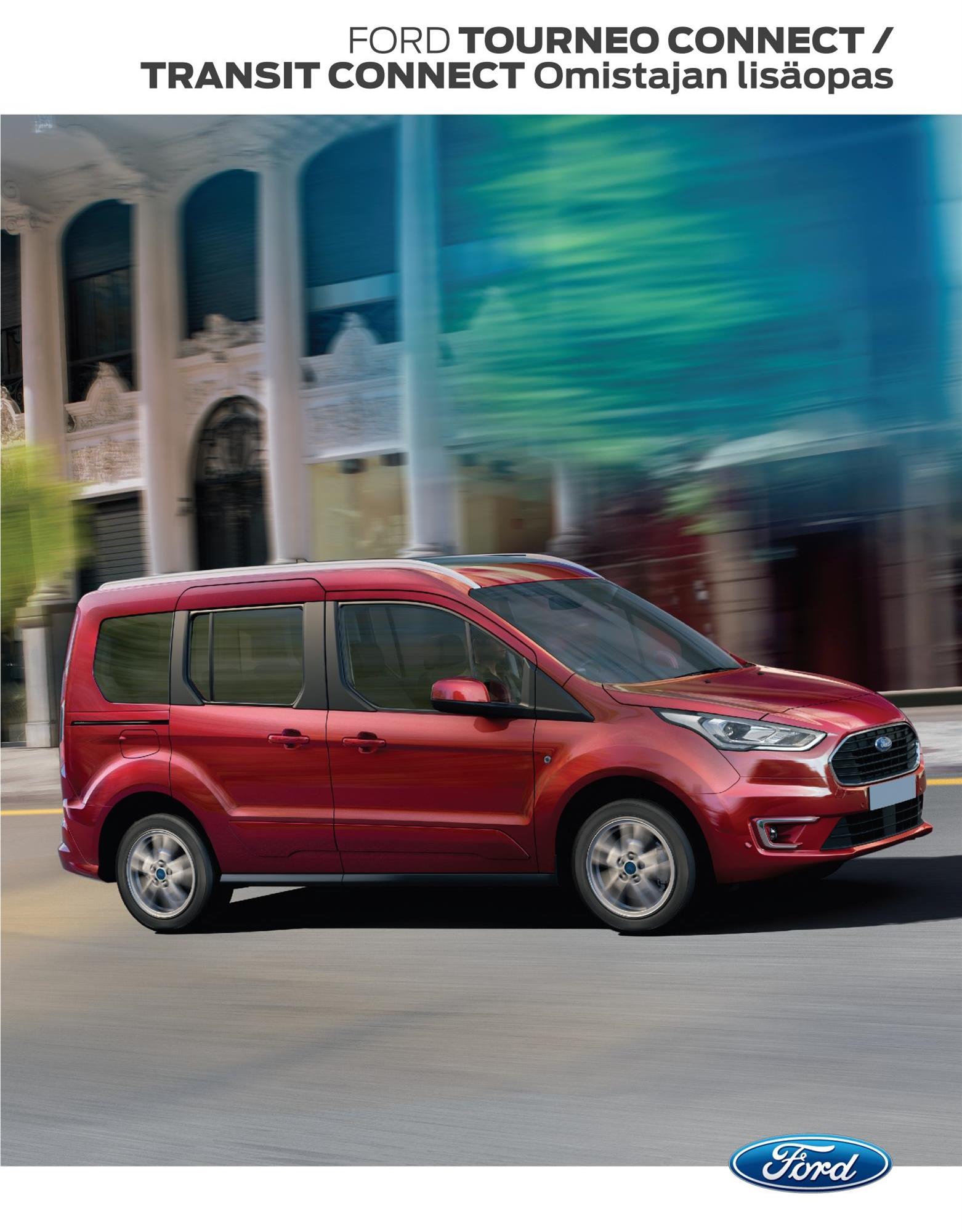 Guía suplementaria del conductor Ford Tourneo Connect / Transit Connec CG3866fi 01/2021 - finlandés