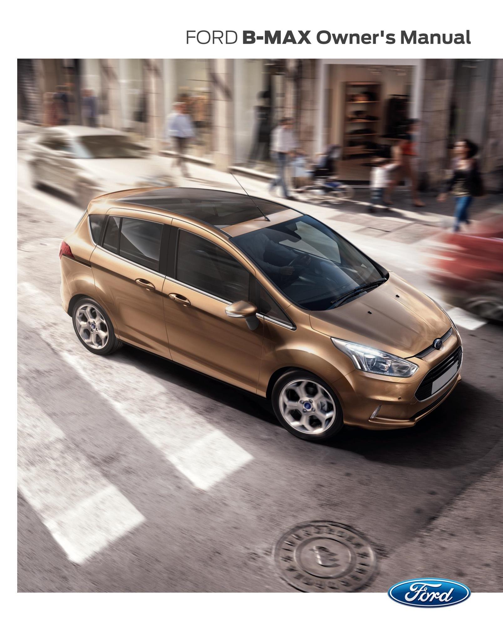Manual del conductor Ford B-MAX CG3573en 03/2015 - inglés (Europa)