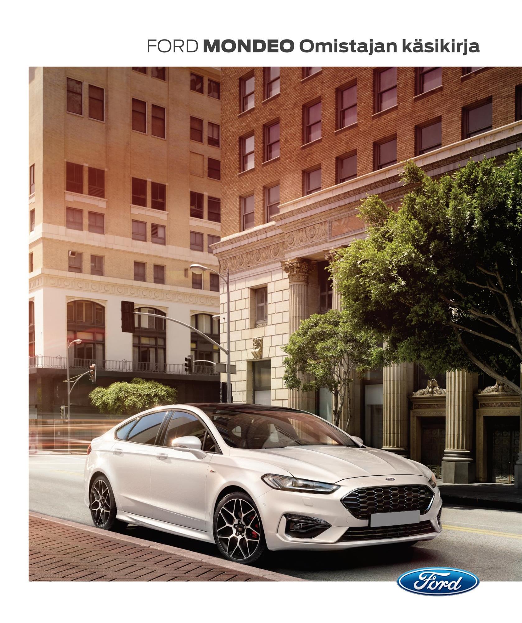 Manual del conductor Ford Mondeo CG3736fi 12/2018 - finlandés