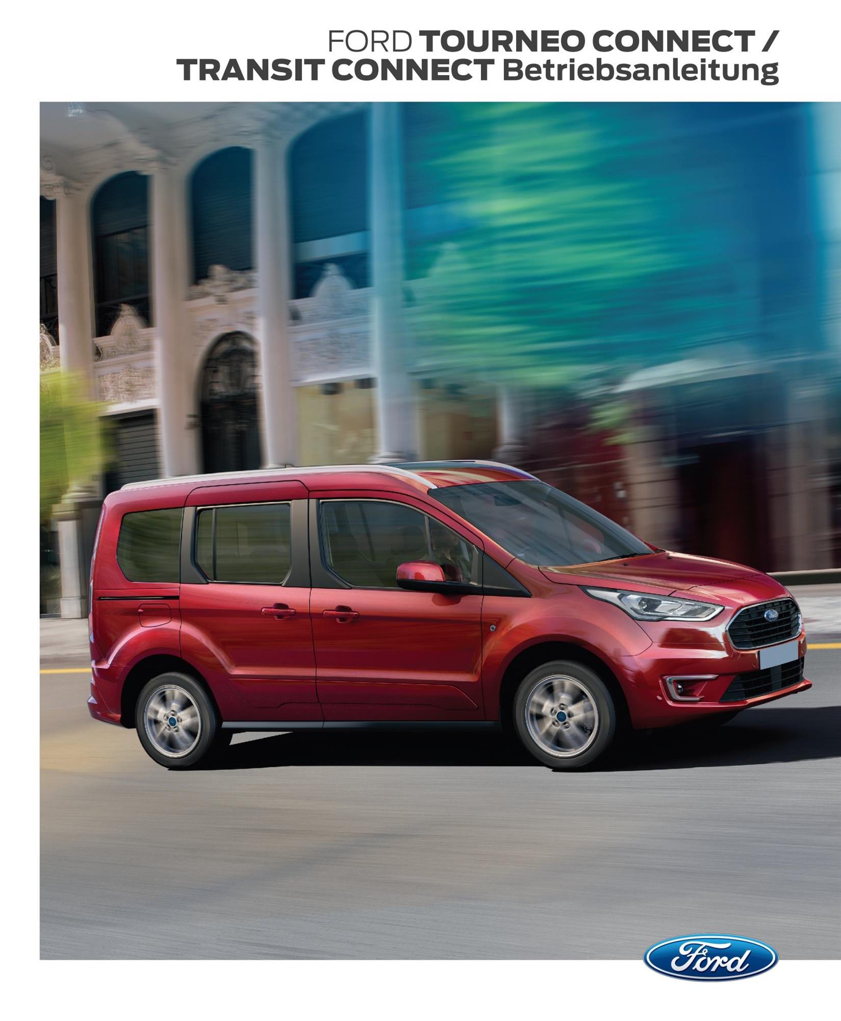 Manual del conductor Ford Transit Connect CG3750de 01/2020 - alemán