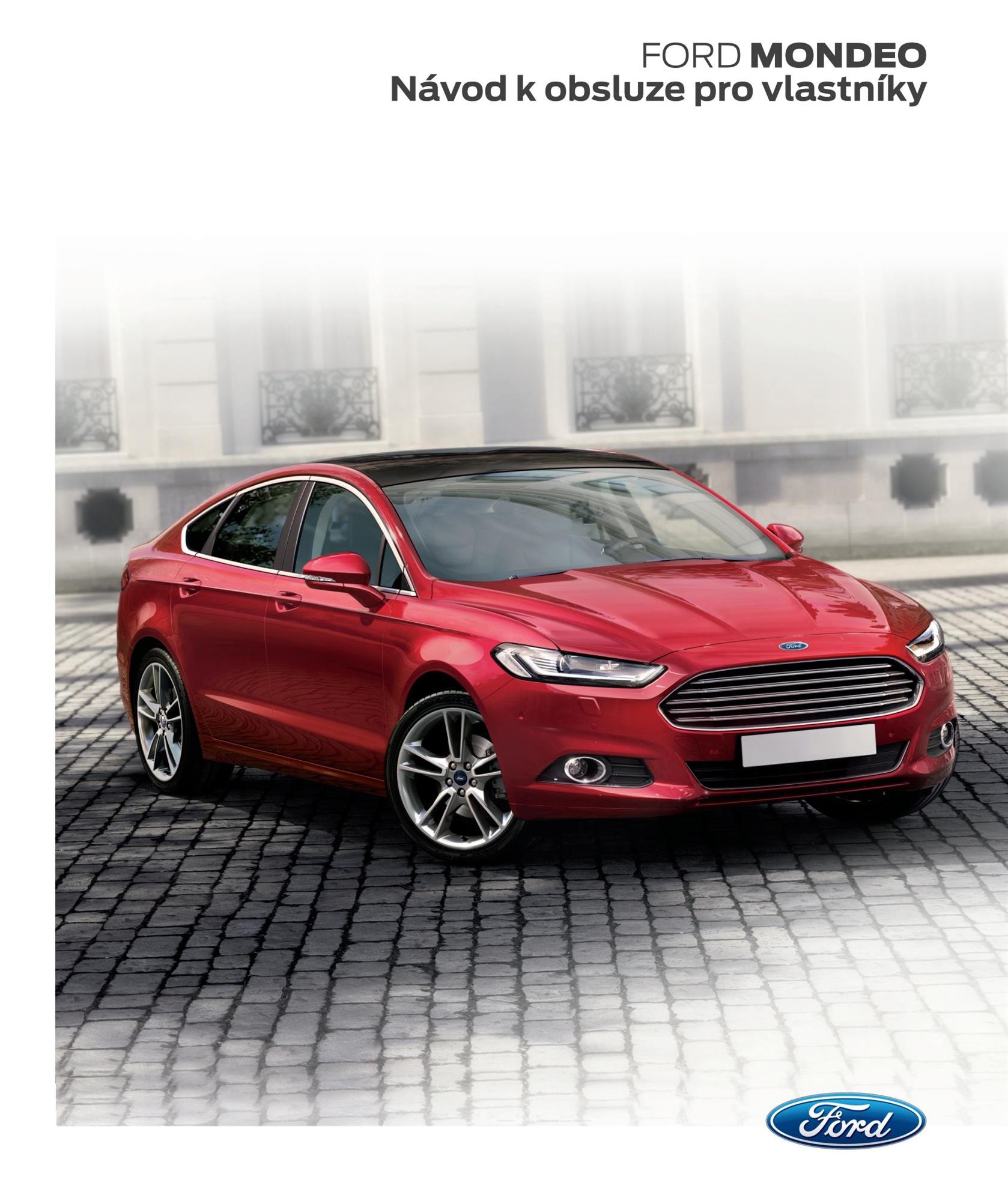Manual del conductor Ford Mondeo CG3736cs 06/2018 - checo