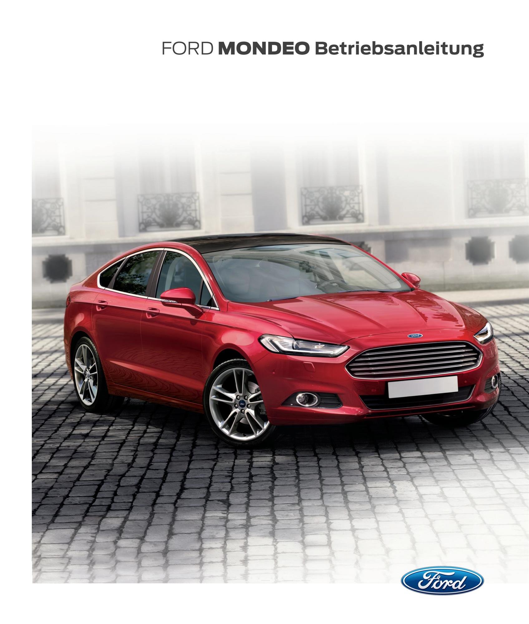 Manual del conductor Ford Mondeo CG3736de 06/2018 - alemán
