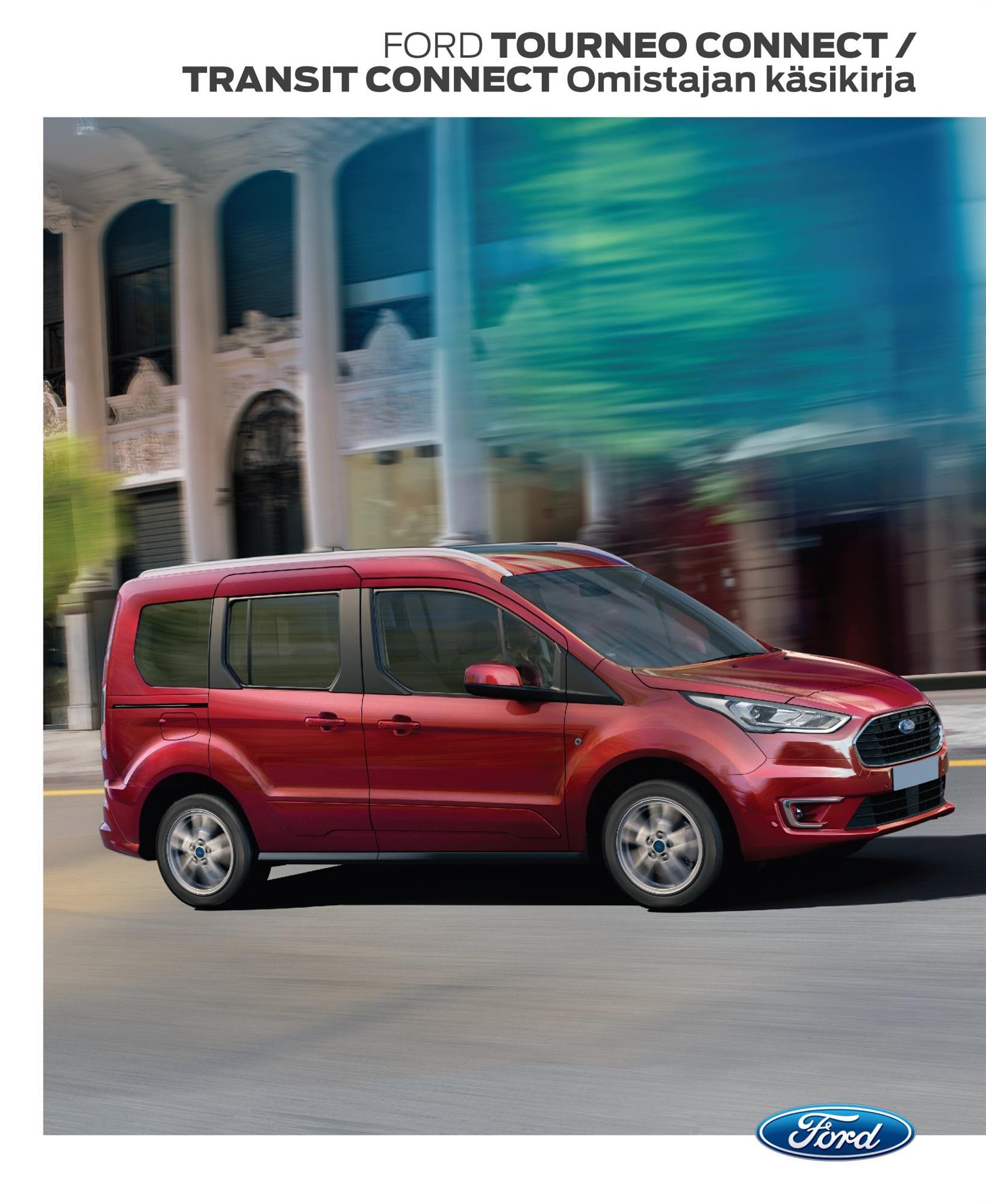 Manual del conductor Ford Transit Connect CG3750fi 04/2018 - finlandés